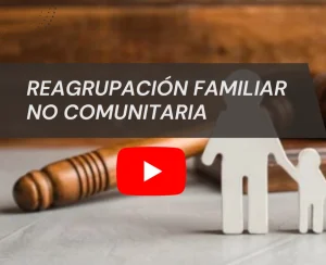 Reagrupación familiar no comunitaria