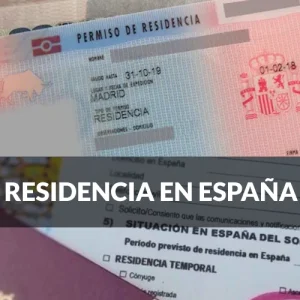 Visado y tarjeta de residencia española para extranjeros extracomunitario